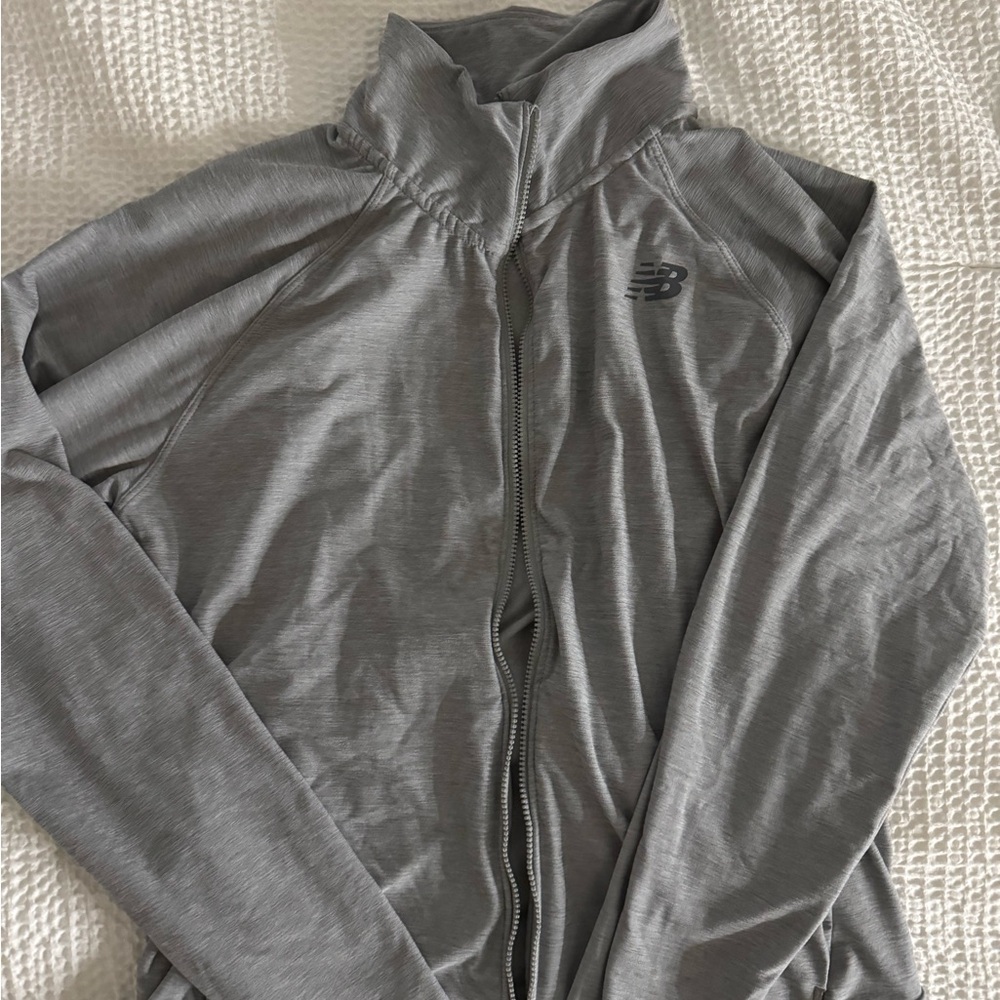 New Balance Women's Performance Jacket in Gray